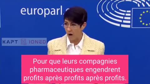 Extrait de la conférence de presse du 19/10/2022 au Parlement Européen.