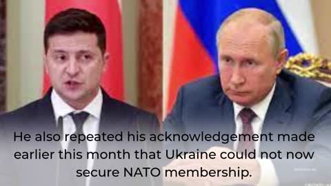 President Zelenskyy of Ukraine is adamant about meeting with Putin.