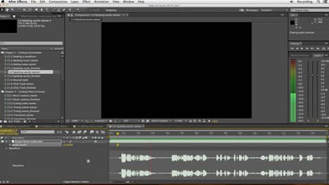 AE audio special effects editing and production video tutorial. 05.