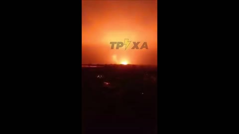 Major Explosion Reported At An Airbase Near Kharkiv, Possible Ammunition Depot Hit