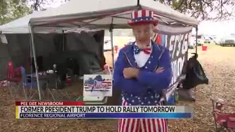 Trump supporters arrive in Florence ahead of Saturday’s ‘Save America Rally’