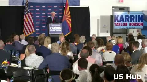 Mike Pence Rally for "Karrin Taylor Robson" in Peoria, Arizona on Friday, July 22, 2022