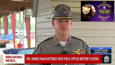 BREAKING NEWS: Armed man walks into a FBI field office in Ohio, standoff with suspect on going.....