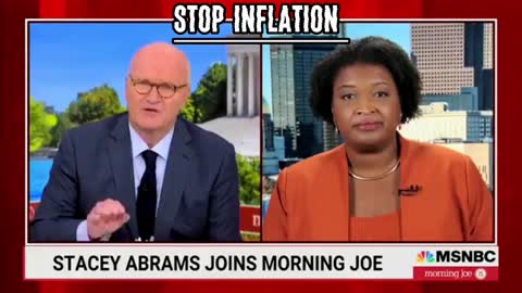 Stacey Abrams' Solution To Inflation...