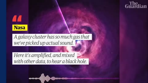 NASA Releases Audio of What A Black hole 'Sounds' Like