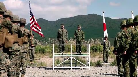 US Marines and Japanese Army Conduct Resolute Dragon 23 Military Exercise