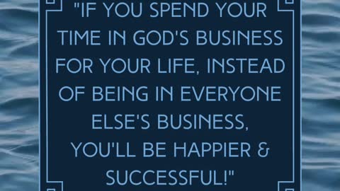 Spend Your Time In Your Business