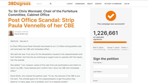 The power of petitions