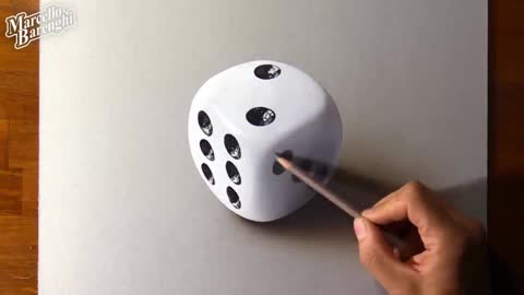 Paint The Front Of The Dice In Detail