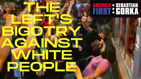 The Left's bigotry against white people. Dennis Prager on AMERICA First with Sebastian Gorka