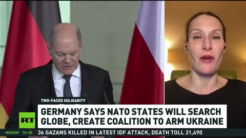 GERMANY : Germany says NATO countries will search globe, create coalition to arm Ukraine!