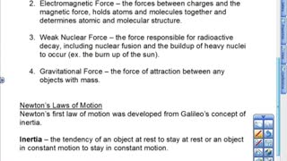 Newton's 1st Law of Motion Lesson