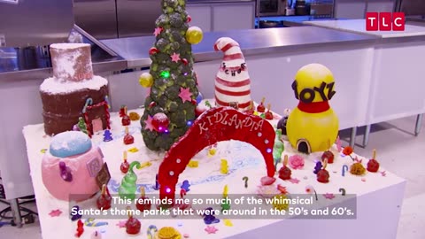 A Christmas Lights Bake-off | Cake Wars Christmas