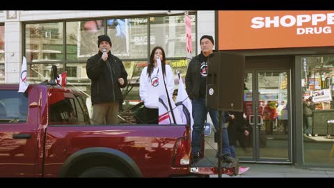 Christopher James' speech at the April 2, 2022 rally at Dundas Square in Toronto