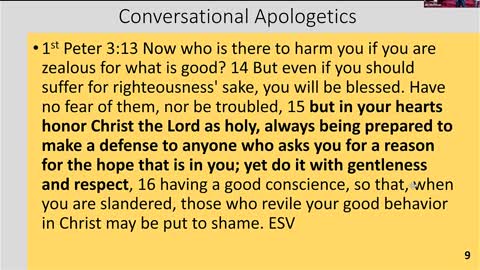 Conversational Apologetics