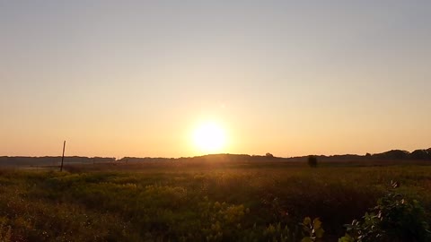 Sunrise time lapse