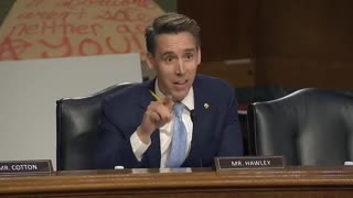 Pro-Abortion Witness FREAKS OUT Over Basic Question By Sen Hawley