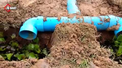 Creative Boys Make PVC Pipe Deep Hole Fish Trap To Catch A Lot Of Fish