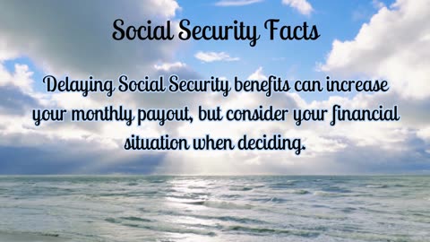 Social Security Facts