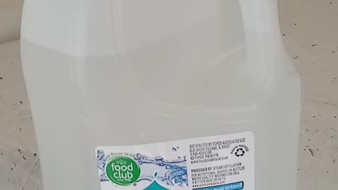 Food Club Fake Distilled Water