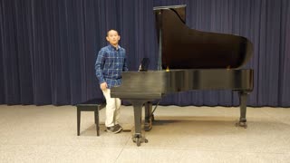 Ozias' Honor Recital Bach Invention No.13 - Nov 20, 2021