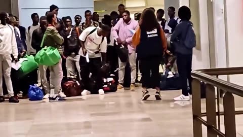 Spanish countries flying in 500 african migrants - mass illegal immigration