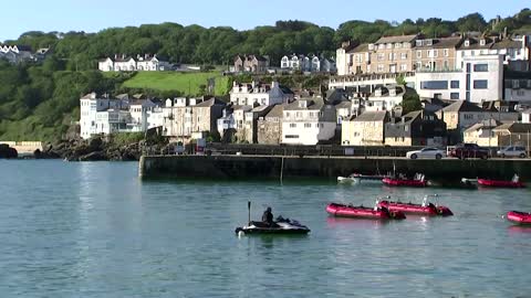 Tight security in Cornwall on final day of G7 summit