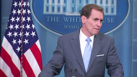 Pentagon press secretary John Kirby joins White House press secretary Karine Jean Pierre at briefing