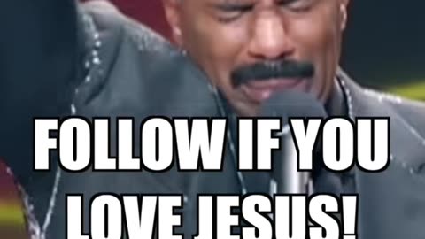 The greatest into of all time!!! #steveharvey #Jesus #christian