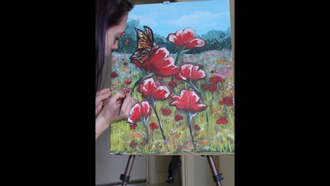 Painting Poppies