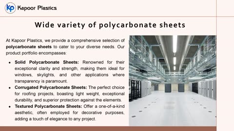 The Polycarbonate Revolution: How Kapoor Plastics is Transforming Building Materials