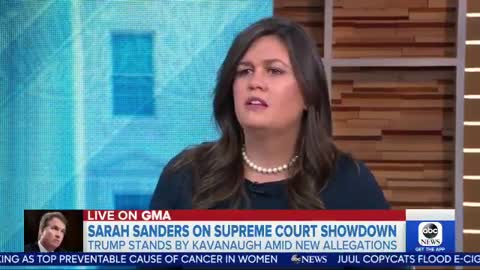 Sanders counters with Keith Ellison, Cory Booker when confronted about Trump backing Kavanaugh