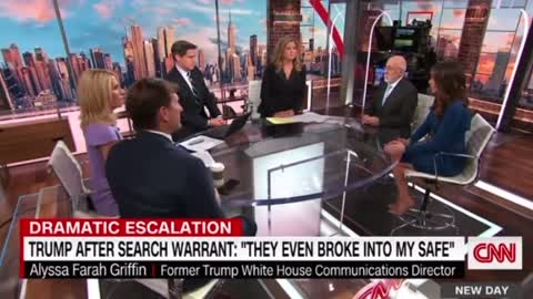 They're Very Nervous Over At CNN 😂😂 OVer FBI raiding Trump Home in Florida