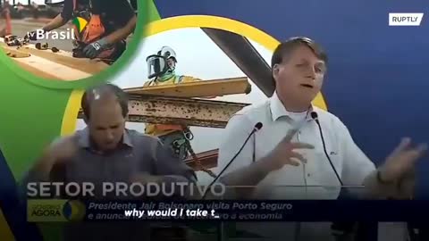 I am not taking the Vaccine -Brazilian President Bolsonaro !!!!