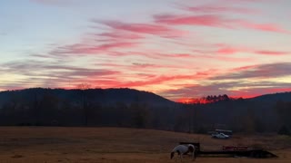 Gorgeous Alabama sunrise .