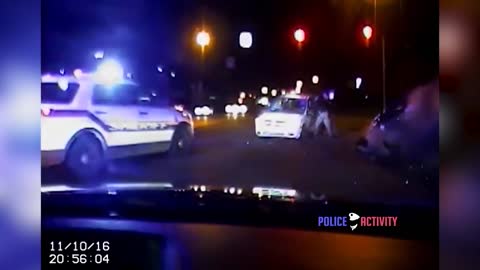 High Speed Chase Of Shoplifting Suspect Ends With Dramatic Crash