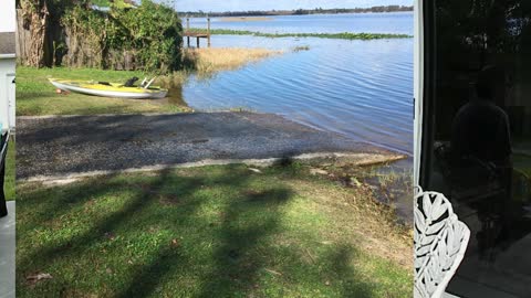 Kayak Fly Fishing Review of Lake Pierce in Polk County, Florida