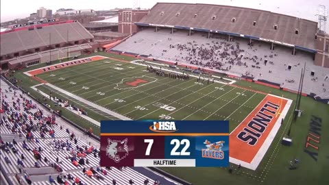 Illinois 2022 Class 6A football Championship East St Louis vs Prairie Ridge