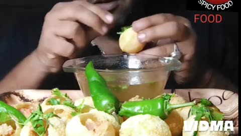 Panipuri eating challenge Street food eating