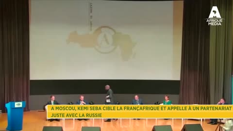 A MOSCOU, Kemi Seba CIBLE LA FRANÇAFRIQUE ET APPELLE À UN PARTENARIAT