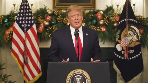 President Trump Speech - New Years Eve 2020