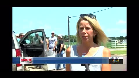 TENNESSEE - Tyson workers gathered to protest company’s mandatory vaccine policy.