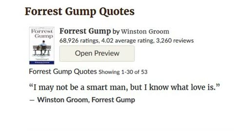 Forrest Gump Mandela Effect (Quote Changed)