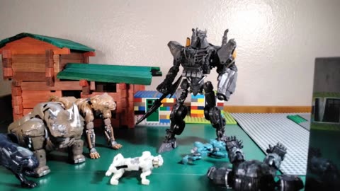 Maximus versus Scourge stop motion