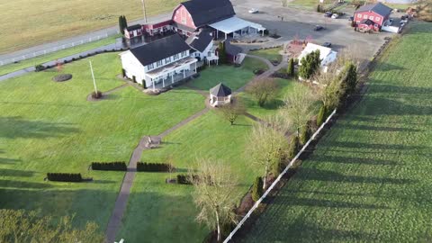 Stilly Brook Farm - aerial photography by Chuckarelei