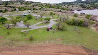 Great Plains State Park Oklahoma / DJI Mavic Air 2 Helix Video / 4K Video