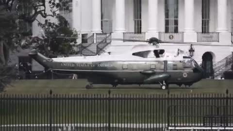 Biden NOT SEEN at the White House on Marine One boarding or departing today