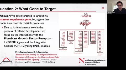 6G International Webinar - Dr. Josep Jornet - Optogenomic Interfaces: Controlling Neuronal Networks through Light-Mediated Programming of Genomic Networks. 2024