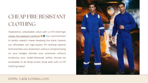 Cheap Fire Resistant Clothing