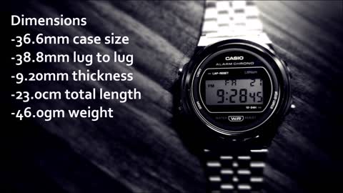 Casio A171WE-1A Overview 01.22.22